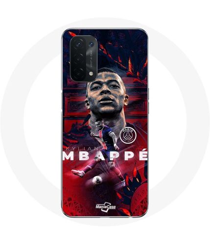 Coque Pour Oppo A74 5g Kylian Mbappé Foot Paris Saint Germain Psg