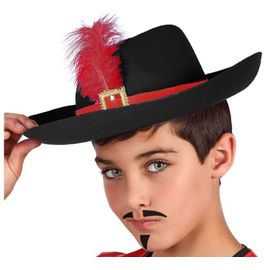 Chapeau Noir Mousquetaire Enfant