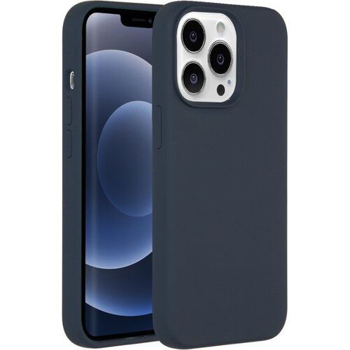 Accezz Coque Liquid Silicone avec MagSafe iPhone 13 Pro - Bleu foncé
