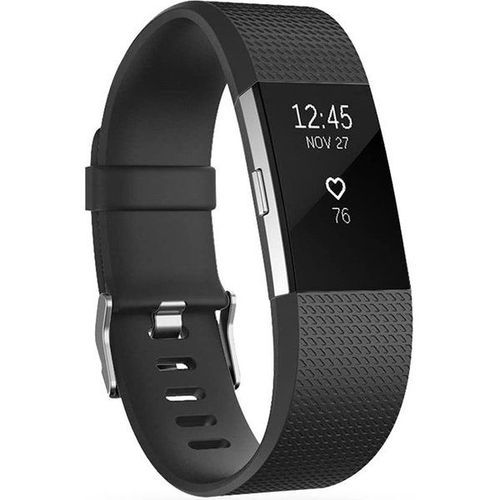 Imoshion Bracelet Silicone Fitbit Charge 2 - Noir