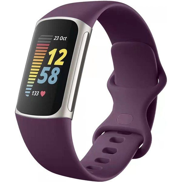 Imoshion Bracelet Silicone Fitbit Charge 5 - Taille S - Violet