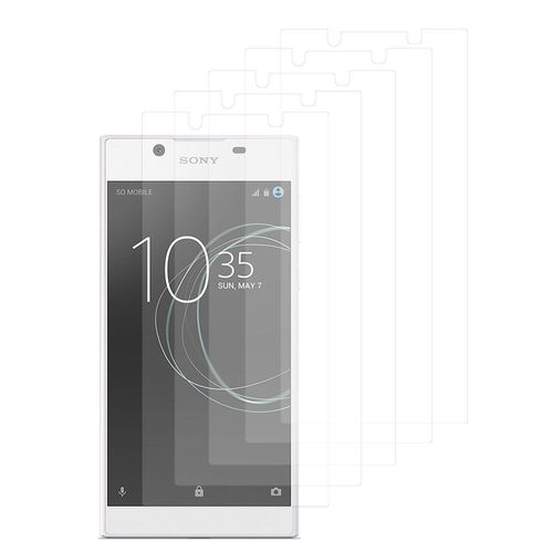 Lot / Pack de 5 Films Pour Sony Xperia L1 5.5" protection d'écran clear transparent
