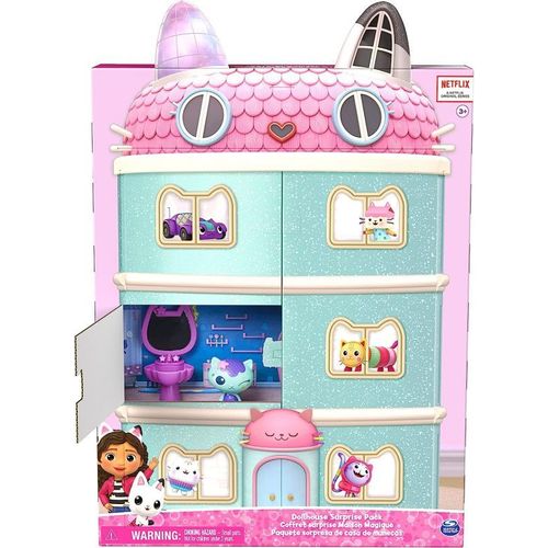 Gabby's Dollhouse Gabby et la Maison Magique - Gabby Dollhouse - Pack Surprise Maison Magique Gabby - 8 Figurines Gabby Chat Et Accessoires - Dessin Animé Jouet Gabby Et La Maison Magique - Jouet Enfant 3 Ans Et +