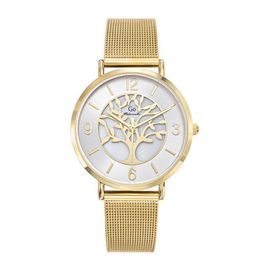 Go Girl Montre Femme Acier Doré Milanais 695441