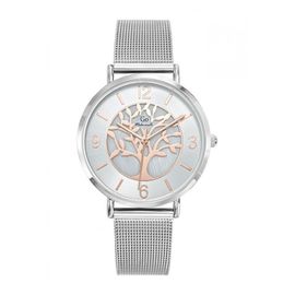 Go Girl Montre Femme Acier Argenté Milanais 695439
