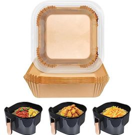 Baking Paper Air Fryer, 100 Pieces Of Baking Paper Air Fryer 15cm Paper Compatible Baking Paper Microwave Steam Engine