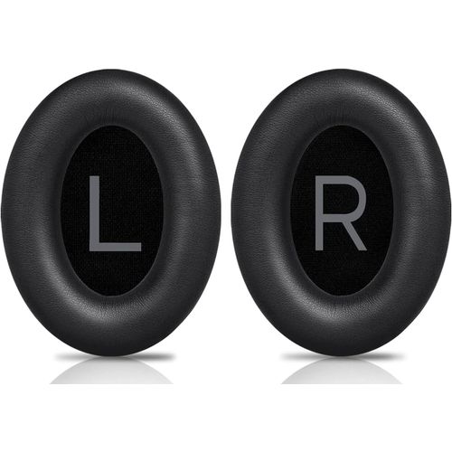 Cushions Coussinets d'oreille de Remplacement pour Le Casque Bose QC45 (QuietComfort 45) (Noir)