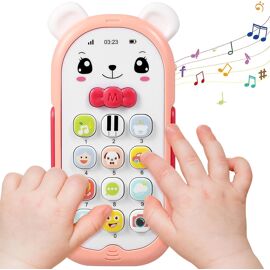 Generic Téléphone Portable Jouet pour Tout-Petits, Simulation de Musique Réaliste pour Bébés, Apprentissage, éducation, Téléphone Portable Amusant en Generic Téléphone Portable Jouet pour Tout-Petits, Simulation de Musique Réaliste pour Bébés, Apprentissage, éducation, Téléphone Portable Amusant en