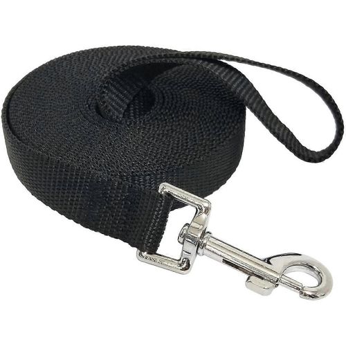 Laisse De Chien De Formation En Nylon Pour Petits Chiens De Taille Moyenne, 10 Pieds 15 Pieds 20 Pieds 30 Pieds De Long Laisse Chien/Chiot Plomb-3m * 2,5 Cm Noir