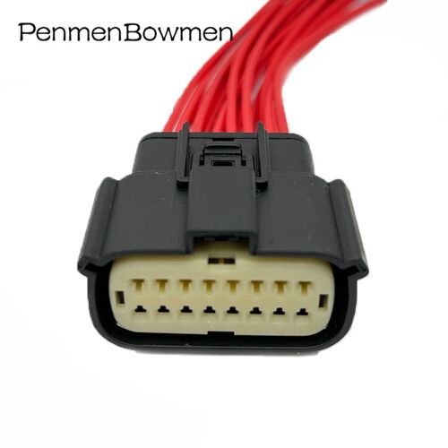 16p Female 1 Set Connecteur Électronique Femelle Et Mâle Étanche, Prise D'éclairage De Sauna Automatique, Câblage Sfp Pour Ford Mondeo 33472-1601, 33482-1601, 16 Broches "Nipseyteko"