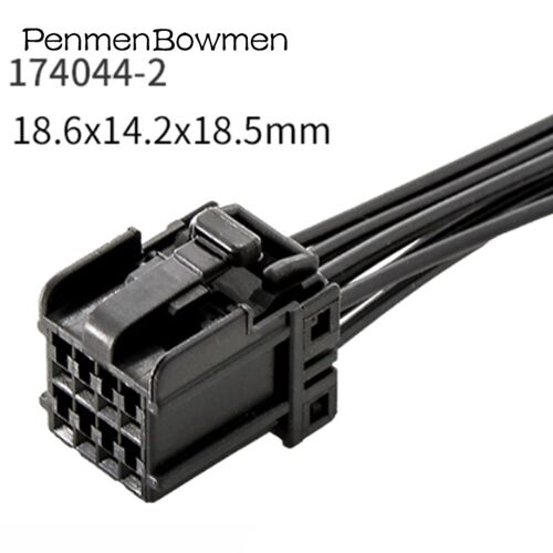 8p Wire Harness 1 Pc Fil De Connecteur De Prise De Lève-Vitre De Voiture Gainé, Sfp 1.2-174047-2, 6, 8, 12, 16, 20 Broches, 2/174045mm "Nipseyteko"