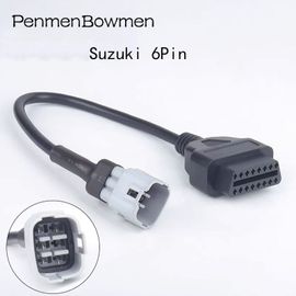 Suzuki 6pin 1pcs Connecteur De Transfert Universel Efi Pour Moto, Quatre Fils De Transfert Obd2, Détecteur De Diagnostic, Prise De Transfert Spéciale Langjie Efi "Nipseyteko"