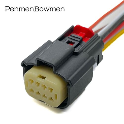 8p Female 5pcs Molex-Connecteur De Prise De Lumière De Sauna Électrique Automatique, Prise De Moteur Sfp, 8 Broches, Adapté Pour Ford Buick Chevrolet 33472-0801, 33482-4801 "Nipseyteko"