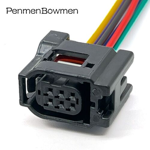 6pin Female 1 Pc With 15cm Wire Sumitomo  Connecteur De Faisceau De Câbles, 6 Broches, Pour Sonde De Radar De Recul Automatique, 12382, 6189, 1142, 6189, 7042, Pour Toyota Rav4 Corolla "Nipseyteko"