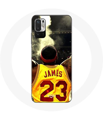 Coque Pour Xiaomi Redmi Note 10 5g Lebron James Joueur De Basketball