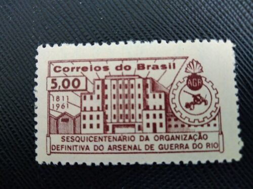 Timbre Bresil Yt 707 150e Anniversaire De L'arsenal De Rio De Janeiro 1961 ( 100506 )
