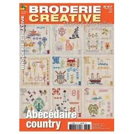 Broderie Créative - Mains & Merveilles N°57