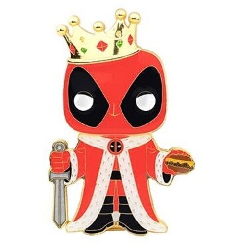Funko Pop! Pins: Marvel Deadpool - King Deadpool [] Pin, Vinyl Figure