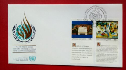 Nations Unis (Onu) Enveloppe Premier Jour 1989 Ej111