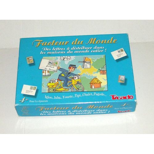Facteur Du Monde Ticado Jeu De Societe Tilsit 2004