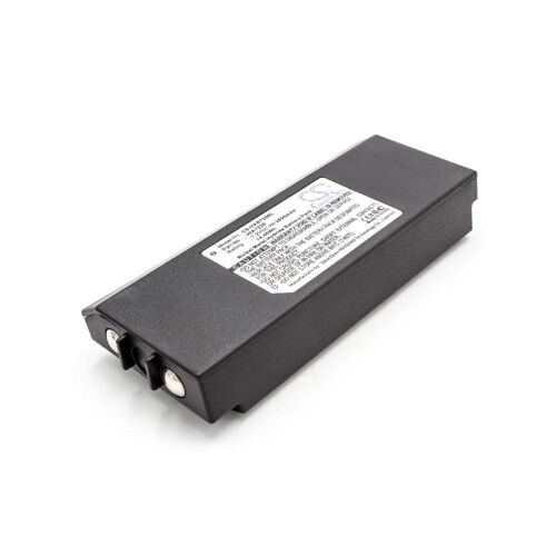 Vhbw Batterie Remplacement Pour Hiab Fua 41, H2055112, H983.6713, H983.6721 Pour Opérateur Télécommande Industrielle (2000mah, 7,2v, Nimh)