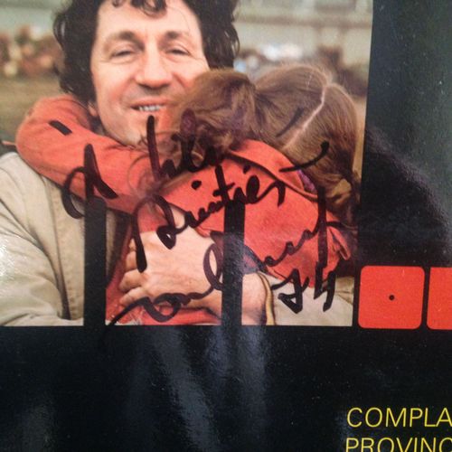 Autographe Dedicace De Mouloudji Sur Disque: Les Meilleurs Chansons De ..