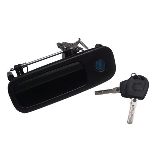 Black Poignée De Porte Arrière Avec Serrure, 2 Clés, Pour Golf 4 Iv Lupo Seat Arosa, 1997  2006 "Nipseyteko"