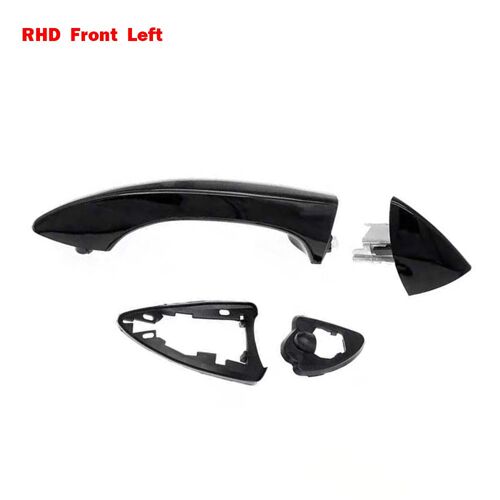 Rhd Front Gauche Poignée De Porte Extérieure Rhd Pour Bmw X5 E53 2000-2006 Abs, Accessoire De Voiture "Nipseyteko"