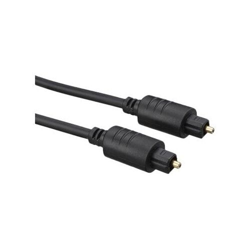Bigben Interactive - Câble audio numérique (optique) - TOSLINK mâle pour TOSLINK mâle - 2 m - fibre optique - noir