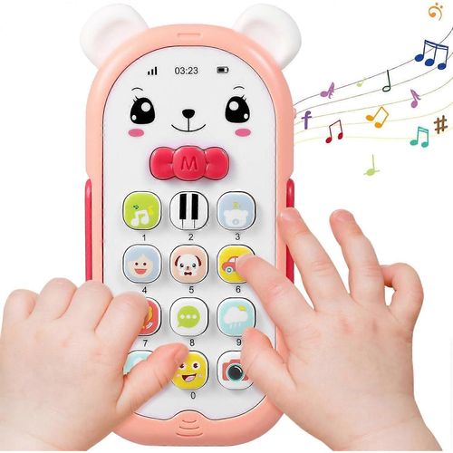 Téléphone Portable Pour Enfants Jouet Pour Les Enfants Bébé Téléphone Chantant Bébé Smartphone Bébé Faux Téléphone Enfants Jouet Ensemble Composant Électronique Téléphone Portable Nouveau-Nérose
