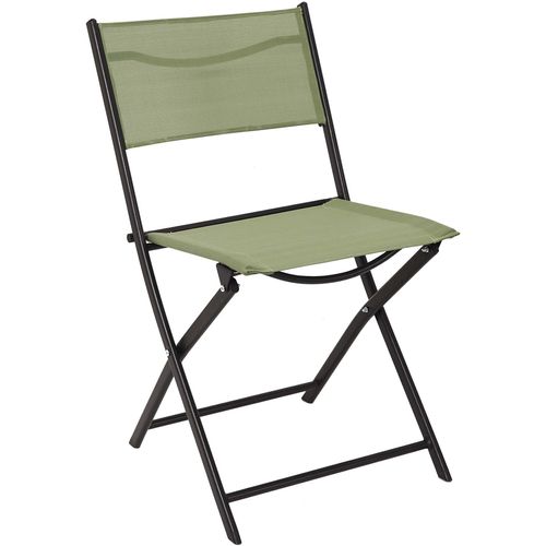 Chaise De Jardin Pliable En Acier Elba