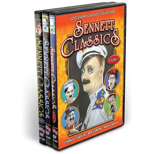 Mack Sennett Classics [Dvd] 3 Pack, Silent Movie