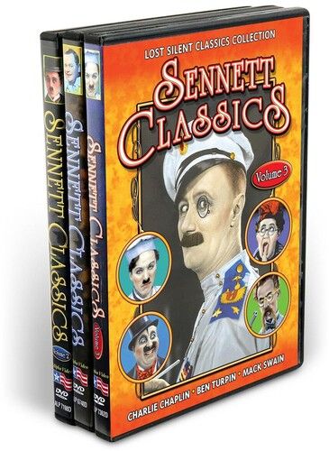 Mack Sennett Classics [Dvd] 3 Pack, Silent Movie