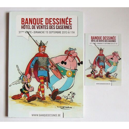 Catalogue Banque Dessinée 2013 : Hergé, Franquin, Gourdon, ... 0