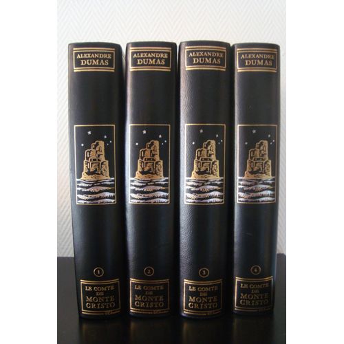 Alexandre Dumas : Le Comte De Monte Cristo, 4 Tomes, Jean De Bonnot