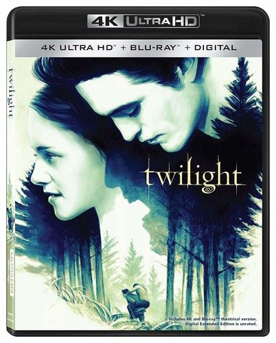 Twilight [Ultra Hd] With Blu-Ray, 4k Mastering, Anniversary Ed, Digital Copy, Subtitled, Ac-3/Dolby Digital, Widescreen, 2 Pack