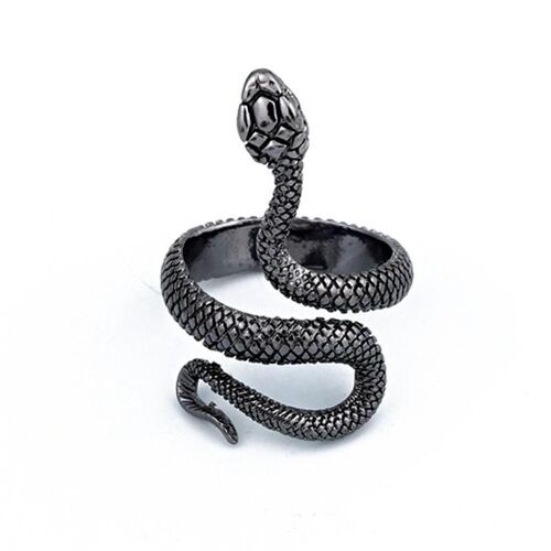 Bague D'horreur D'halloween, Anneau Gothique Punk Serpent, Griffe De Dragon, Bijoux Réglables, Cadeau De Fête D'anniversaire, De Mariage, Vintage, Unisexe