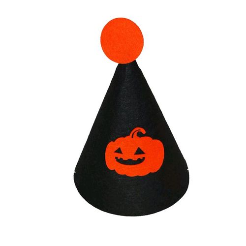 Chapeau En Tissu Feutré Pour Enfants, Cadeau Créatif Fait À La Main Pour Halloween, Casquette De Dessin Animé, Décor De Fête, Festival, Chauve-Souris, Citrouille Fantôme