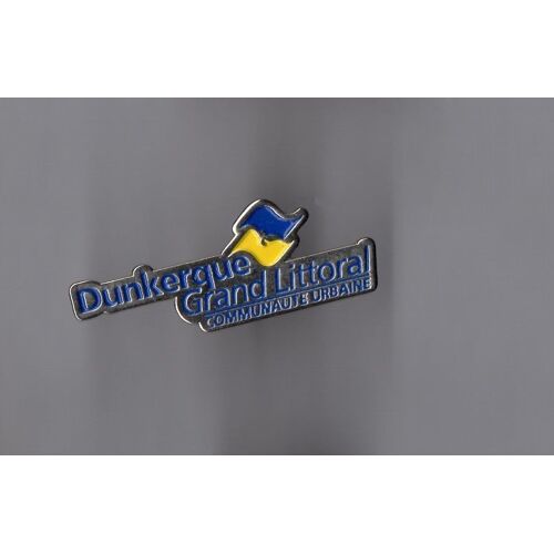 Pin's Ville De Dunkerque - Grand Littoral - Communauté Urbaine (Zamac Argenté)