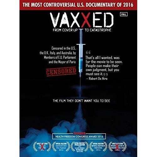 Vaxxed: From Cover-Up To Catastrophe [Dvd] Pal Format