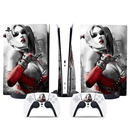 Autocollant De Version De Lecteur Optique Ps5, Peau Ps5 Cool, Poignée De Contrôleur, Pour Console Et Contrôleur Ps5, Dessin Animé Dc, Halle2