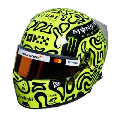 Mini Helmet 1/2 - Casque Lando Norris - Mclaren 2025 4100416-Mini Helmet