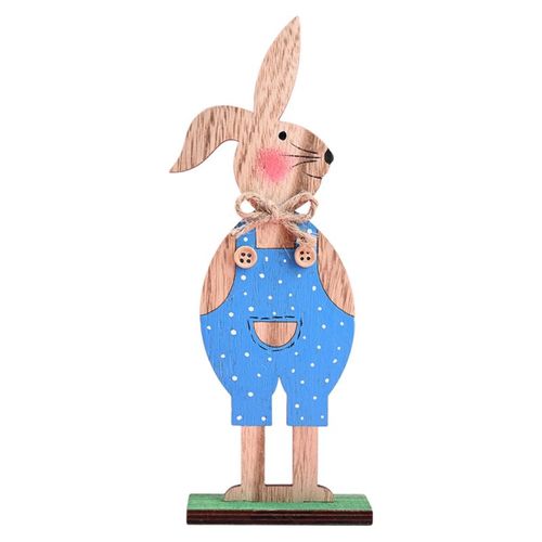 Décorations De Pâques Lapin De Pâques En Bois, Pour Pâques, Bricolage, Ornements De Fête, Décoration De Bureau Pour Maison, Jouets Pour Enfants, Cadeau