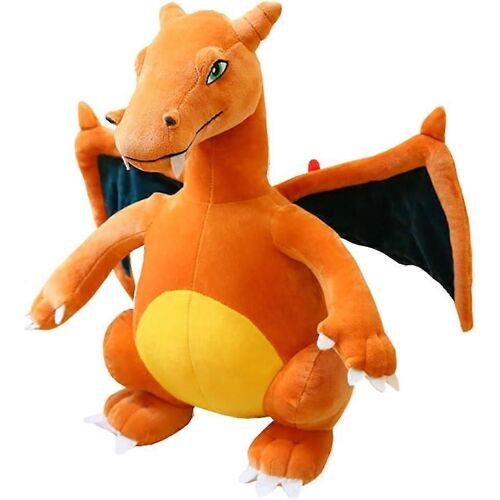 Evil Winged, Dragon Cracheur De Feu Animal En Peluche Dinosaure En Peluche Dragon De Feu Jouets, Coussin, Jeu De Rôle Fan Props (Orange Yellow)