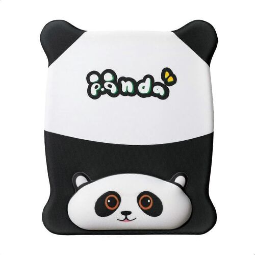 Tapis de souris mignon avec support de poignet Tapis de souris ergonomique Support de poignet en gel Tapis de souris anti-dérapant pour le bureau, la maison, le panda