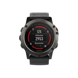 Garmin fenix 5X Sapphire - Montre GPS/GLONASS - Randonnée, cycle, Golf, Course à pied, natation 1.2