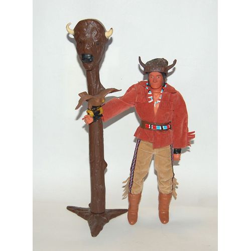Big Jim Collection Indien Faucon Karl May Winnetou Totem Bison 1970