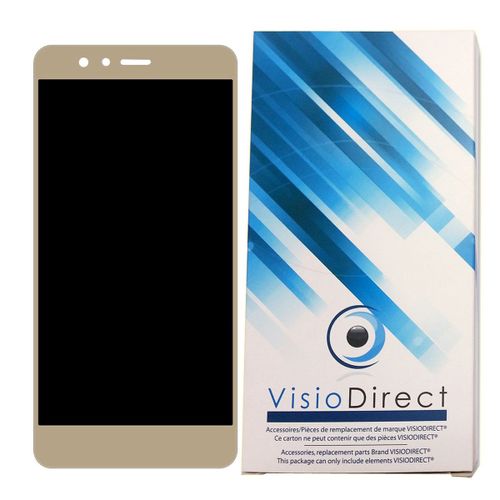 Visiodirect® Ecran Complet Pour Huawei P10 Lite Or Téléphone Portable Vitre Tactile + Écran Lcd