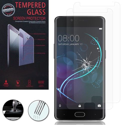 Lot / Pack De 2 Films Verre Trempé Pour Doogee Shoot 1 4g 5.5" Protection D'écran