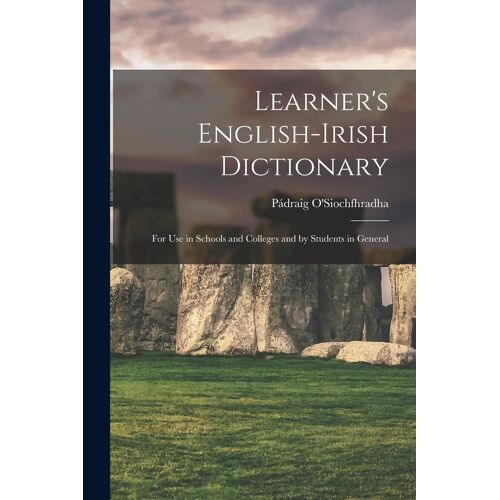Learner's English-Irish Dictionary